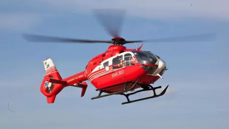 Elicopterul SMURD Iaşi trimis după doi bărbaţi la Bacău