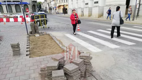Aproape 4 milioane de euro în trotuarele din Iași Constructorii au timp până luna viitoare