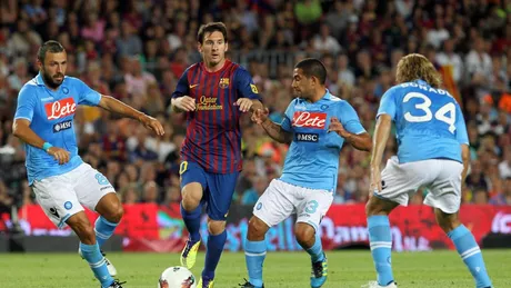 Partida FC Barcelona - Napoli se va juca cu porțile închise