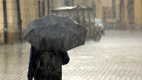 Alertă meteo Cod Portocaliu de ploi puternice în aproape toată țara