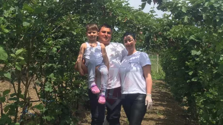 Afacerea cu fructe de pădure i-a readus pe doi tineri din Iași în satul bunicilor. Au vândut kilogramul de zmeură cu 30 de lei și au avut profit în primul an de producție - FOTO VIDEO