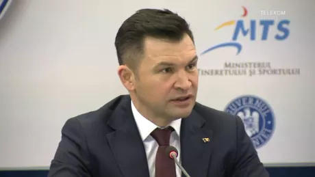 Ministrul Tineretului și Sportului Ionuț Stroe vrea ca întrecerile sportive să fie reluate cât mai repede