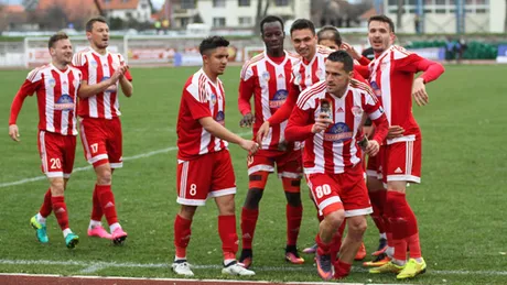 Formaţia Hermannstadt a remizat în meciul cu echipa Sepsi Sfântu Gheorghe cu scorul de 2-2