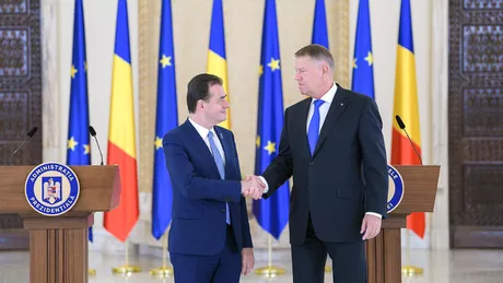 Klaus Iohannis și Ludovic Orban întâlnire la Palatul Cotroceni