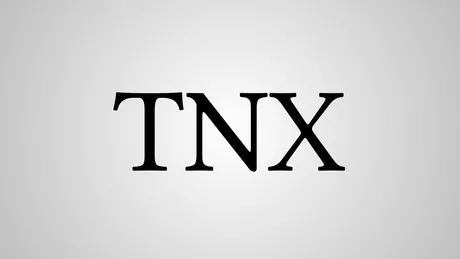 Ce înseamnă tnx unul dintre cele mai răspândite acronime
