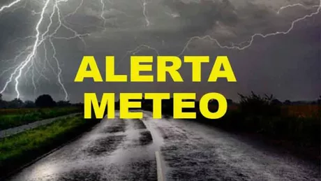 Alertă meteo în România cu un cod portocaliu de vreme instabilă Furtunile se fac simţite în jumătate de ţară