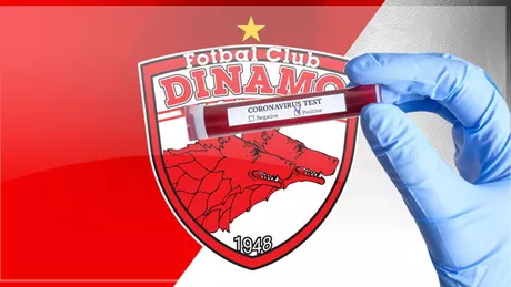 Încă un jucător al FC Dinamo a fost testat pozitiv cu SARS-CoV-2