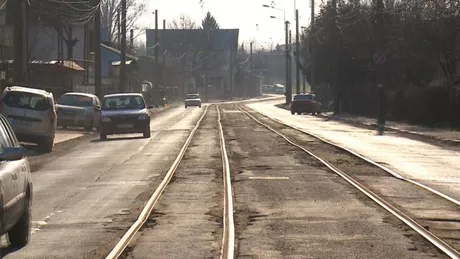 Circulația tramvaielor 3 în zona Iași - Dancu este întreruptă. CTP Iași va introduce autobuze după ce au început lucrările de reabilitare a liniei de tramvai
