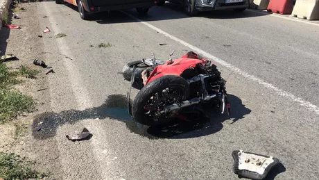 Accident rutier mortal în localitatea ieșeană Lețcani. Un motociclist de doar 25 de ani a decedat EXCLUSIV VIDEO FOTO UPDATE