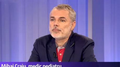 Dr. Mihai Craiu medic primar pediatru nu vede cu ochi buni deschiderea simultană a școlilor