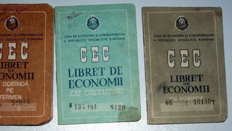 Carnetele CEC făceau parte din viața românilor înainte de 1989. Românii iși pot recupera banii
