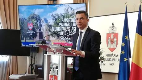 Primarul Mihai Chirica reacționează după ce un banner de la PSD a fost montat pe sediul PNL Congresul PSD de săptămâna trecută arată faptul că Ion Iliescu trăiește și fizic și mental în sufletul lor