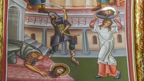 Zi importantă în Biserica Ortodoxă Română. Astăzi este Tăierea capului Sfântului Ioan Botezătorul. Ultima sărbătoare din anul bisericesc