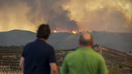 Europa lovită de un nou dezastru. Incendiile au mistuit zone întregi din Spania şi Italia