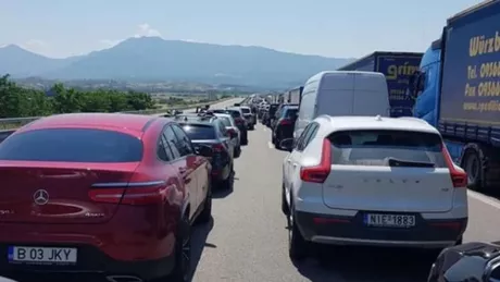 Autostrada care duce spre Grecia este blocată în Bulgaria