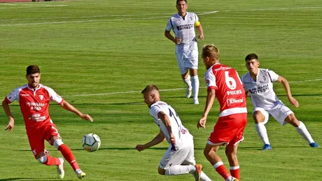 Formaţia FC Argeş a remizat în meciul cu UTA Arad