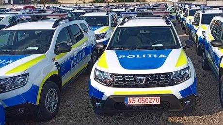 IPJ Iași a primit 19 autospeciale noi de poliție