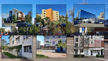 Imagini dezolante din orașul Iași Blocuri comuniste și monumente istorice cu un special tip de arhitectură acoperite de noi construcții de beton și sticlă - GALERIE FOTO