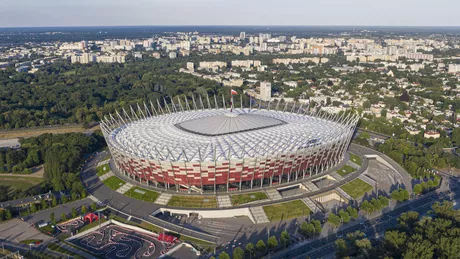 Stadionul Național din Varșovia a fost transformat în spital-COVID temporar