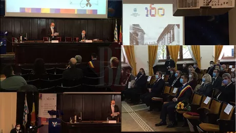 Secvență istorică pentru învățământul superior din România 160 de ani de învățământ universitar modern în Romania eveniment organizat de universitățile Cuza și George Enescu - GALERIE FOTO VIDEO