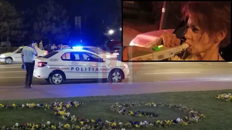 Iubita unui interlop celebru din Iași a fost prinsă beată la volanul unui bolid în miez de noapte Nici nu a putut sufla în alcooltest din cauza alcoolului Valoarea din sânge a fost uriașă EXCLUSIV