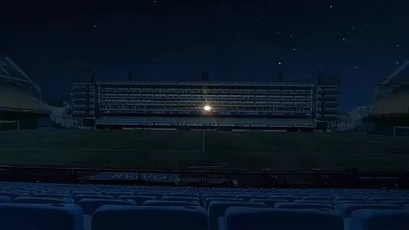 Respectul suprem Stadionul Boca Juniors şi-a stins toate luminile mai puţin una. Imagini incredibile cu omagiul adus lui Maradona