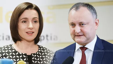 Scor spectaculos la alegerile prezidenţiale din Republica Moldova Maia Sandu îl bate pe Igor Dodon