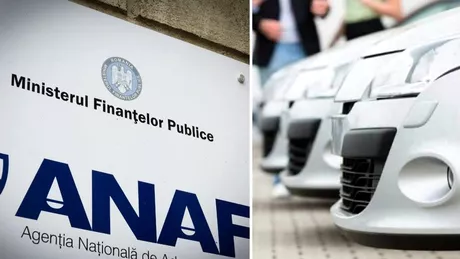 ANAF scoate la vânzare zeci de mașini la prețuri foarte mici