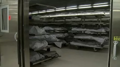 Imagini dureroase la morga unui spital COVID. Ce a surprins un fotomodel celebru din Rusia - VIDEO