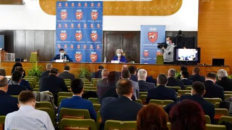 Ultima ședință de Consiliu Județean Iași în 2020. Zeci de proiecte discutate la Casa Pătrată