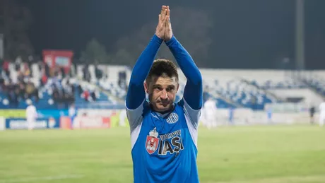 Andrei Cristea atacantul lui Poli Iași a marcat cele mai frumoase goluri pentru Steaua dar Dinamo este echipa care i-a rămas în suflet