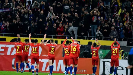 FCSB echipa cel mai puțin afectată de lipsa publicului Dinamo este la polul opus cu un procentaj dezastruos