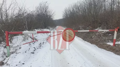 Fenomene ciudate pe un drum din județul Iași. Singura arteră publică pe care este interzisă circulația rutieră - FOTO