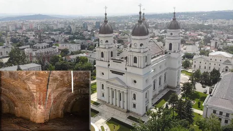Palatul Mitropolitan din Iași în pericol Specialiștii au descoperit probleme grave la structură care necesită intervenții de urgență - EXCLUSIV GALERIE FOTO