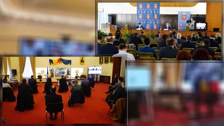 Primele ședințe de CL și CJ în Iași în 2021. Dezbateri în sistem online ale consilierilor locali și județeni - LIVE VIDEO