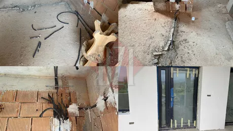 Hoții din Iași au terorizat zona Bucium Vilele fără curent au fost prădate patru zile la rând. Au furat cablurile din pereți și instalațiile sanitare