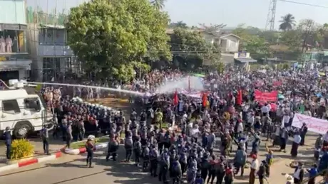 Incă o vărsare de sânge în Myanmar Zeci de oameni au fost ucişi în încercarea de a înăbuşi protestele cauzate de lovitura militară de stat