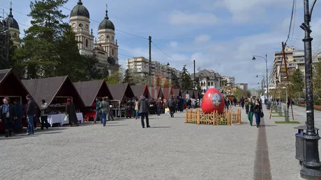Tradiții pascale în zona Moldovei eveniment cultural-interactiv în zona pietonală a Bulevardului Ștefan cel Mare și Sfânt din Iași