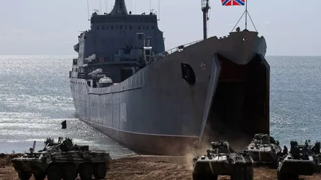 Rusia trimite nave de război în Marea Neagră pe fondul tensiunilor din estul Ucrainei