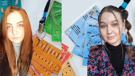 Două studente din Iași au inventat cartonașe mai bune decât orice fițuică Au făcut bani serioși și au deschis o firmă. Până și medicii s-au înscris pe lista de comenzi