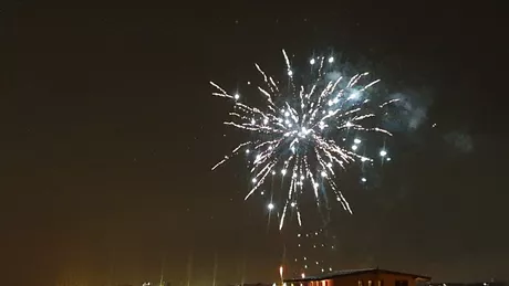 La Vama Veche s-au dat artificii pentru a sărbători ridicarea restricțiilor