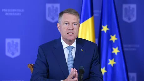 Declarație de presă susținută de președintele României Klaus Iohannis înaintea participării la sesiunea extraordinară a Consiliului European - LIVE VIDEO