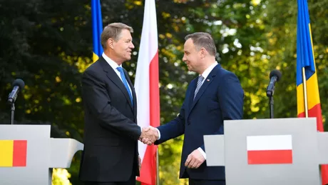 Klaus Iohannis l-a primit pe preşedintele Poloniei la Summitul B9. Bucureştiul va deveni capitala NATO - LIVE VIDEO