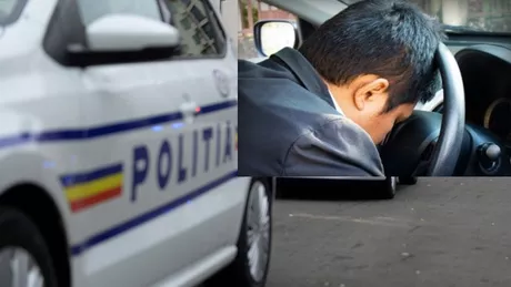 Un șofer a urcat la volan atât de beat încât a adormit în mijlocul unei intersecții din Iași Mai că i-a stat inima-n loc când o agentă de la Rutieră i-a bătut în geam Exclusiv