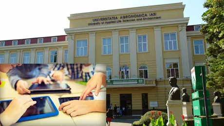 Universitatea de Științele Vieții Ion Ionescu de la Brad din Iași oferă tablete tinerilor care provin din licee rurale și medii defavorizate