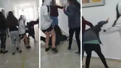 Bullying-ul continuă în şcoli O elevă a fost bătută şi umilită de mai multe colege în judeţul Timiş - VIDEO