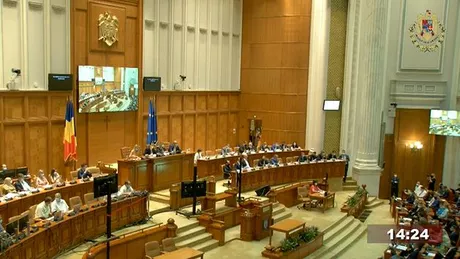 A început şedinţa pentru votarea moțiunii de cenzură împotriva Guvernului Cîțu și a Coaliţiei PNL-USR-PLUS-UDMR - LIVE VIDEO UPDATE