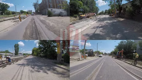 Dezastru provocat de Conest SA pe strada Aurel Vlaicu din Iași. Imagini dezolante cu șantierul abandonat de muncitorii afaceristului Viorel Cozma - GALERIE FOTO VIDEO