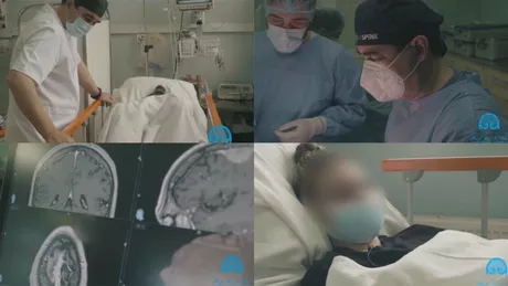 O studentă de la UMF a fost salvată în ultima clipă A ajuns la spital în comă și cu o tumoră extrem de rară pe creier. Dr. Lucian Eva Era paralizată de la gât în jos mâini și picioare și avea o stare de mutism - FOTO