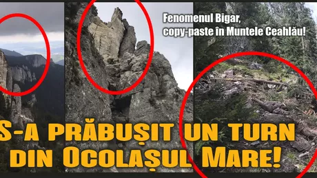 Rămânem fără monumente naturale După cascada Bigăr o altă emblemă a României s-a prăbușit